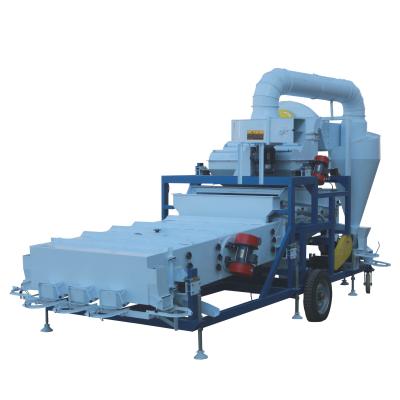 China 5XFZ-10C1 Cereal Grains Agriculture Wheat Seed Processing Machinery with Tabletop Gravity Wheat Huller Te koop