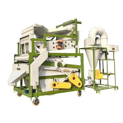 China High Quality 5XFZ-150 Cereal Grain Combination Sesame Paddy Wheat Maize Maize Seed Processing Cleaning Sorter With Gravity Table Te koop