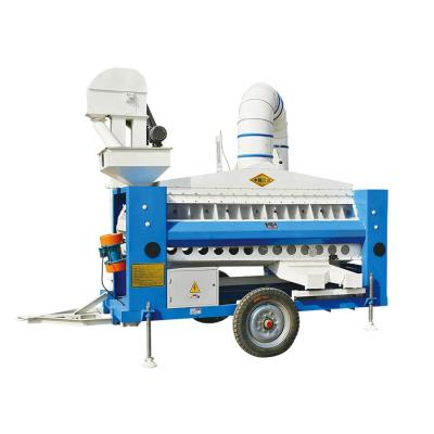 China 5XJC-6 Farms Rice Wheat Gravity Separator Seed Grain Cleaner for sale