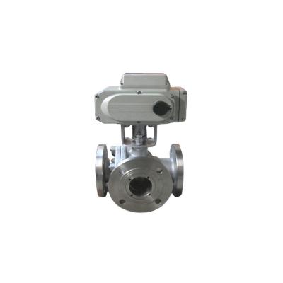 China General Lightweight Sanitary Aluminum Pneumatic Ball Valves Actuator , Flanged Connection End for sale