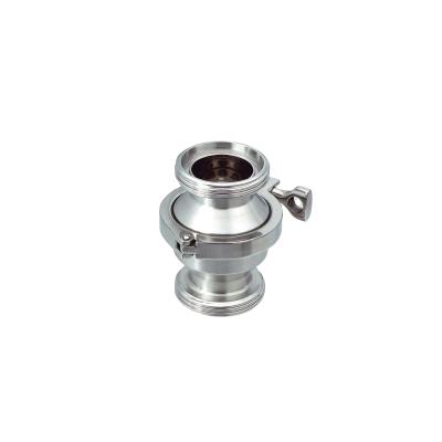 China High performance general sanitary check valve, DN25-DN100 stainless check valve for sale