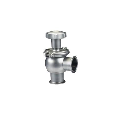 China General Connection Flange Hygienic-Sanitary Manual Flow Control Valve Butt Weld/Tri Ends for sale