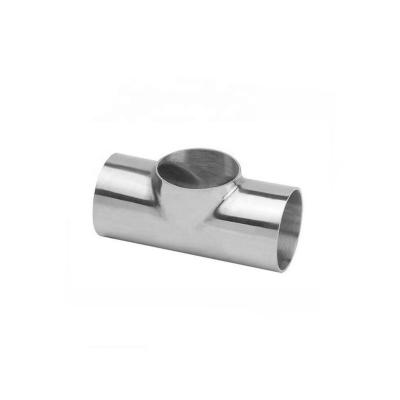 China 304 or 316L Stainless Steel 304 /316L Sanitary Stainless Steel TEE Fitting Short For Pipe Fittings for sale