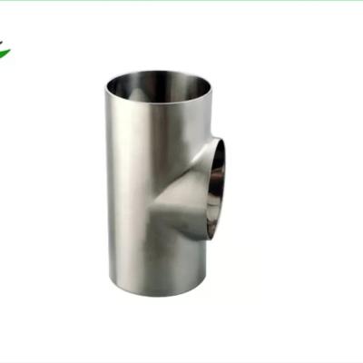 China For Pharmaceutical And Biotechnology Industries 10 Bar Sanitary Pipe Tee Butt Weld Fittings DIN11852 DN10-200 Short Fitting for sale