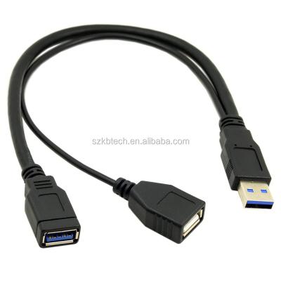 China Mobile Phone USB 3.0 Male To Female USB Power Data Extension Cable For 2.5