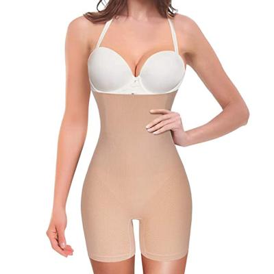 China Women Waist Trainer Shapewear Tummy Control Breathable Body Shaper Shorts Hi-Waist Butt Lifter Thigh Slimmer for sale