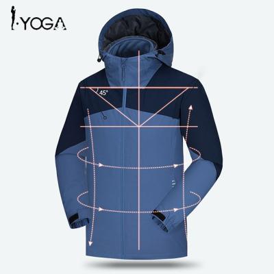 China New Arrival Plus Size Jacket Ski Suit Removable Liner Two Pieces Ski Snow Wear Customized Warm Waterproof Windproof Outdoor Storm for sale