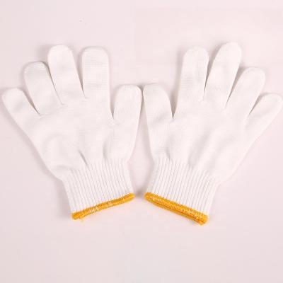 China Protective and Comfortable Labor Protection Knitted Cotton Hand Work Gloves for Men for sale