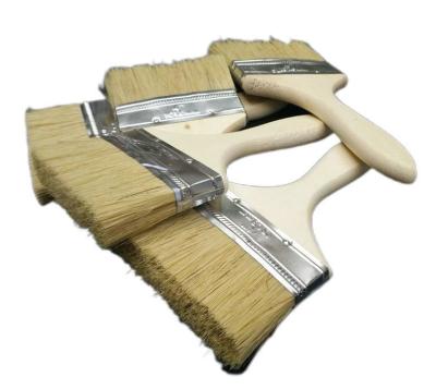 China OEM Distributor Customized Support Wooden Handle Painting Brushes for Wall Painting for sale