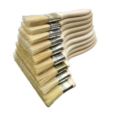 China Acceptable OEM Dual Colored Synthetic Filament Wall Paint Roller Brush Set Of 6 Oil Paint Brush for sale