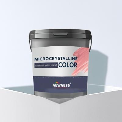 China Micro Crystal Interior Wall Paint Odorless Formula for Professional Paint Manufacture for sale