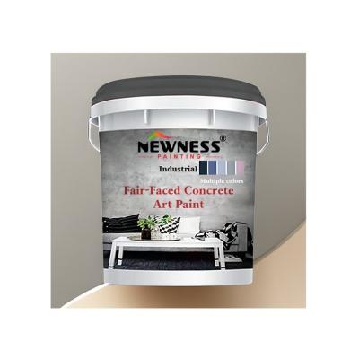 China Main Raw Material Acrylic Durable Micro Cement Paint for Popular Floor Worktop Coating for sale