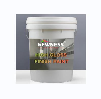 China Main Raw Material Acrylic Single Component Water Based Interior Wall Paint White Color for sale