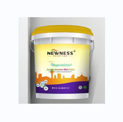 China Eggshell Exterior Wall Latex Paint with Building Coating Advantage Weather Resistance for sale