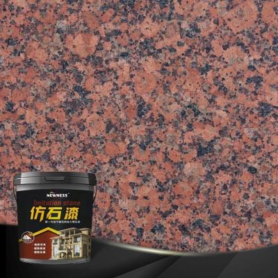 China Decorative Artificial Stone Paint with Matt Glossy Finish and Spray Application Method for sale