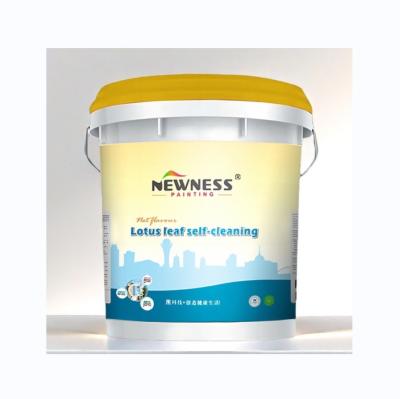 China Brush Application Method GUANGDONG Exterior Wall Paint for Weather Resistant Buildings for sale