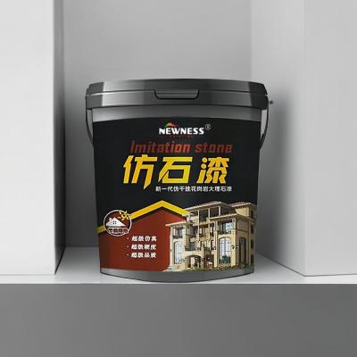 China Exterior Granite Stone Paint with Matt Glossy Finish and Tio2 MF Formula for sale