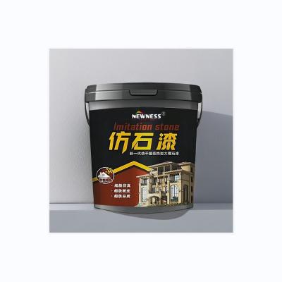 China Spray Application Method for Granite Flakes Coating Exterior Protection Guaranteed for sale