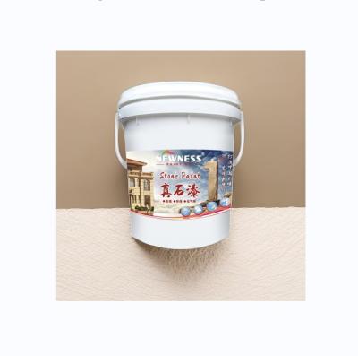 China Acrylic Main Raw Material Exterior Water-in-Water Stone Paint for Weather Resistance for sale