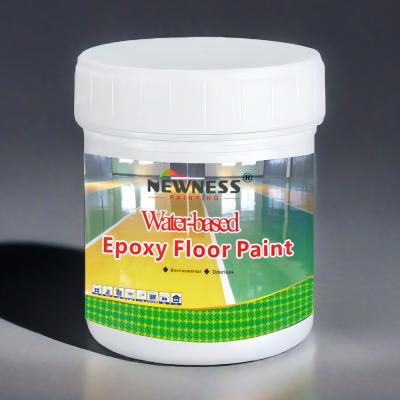 China Industrial Strength Water-Based Epoxy Self Leveling Floor Paint for Heavy Traffic for sale