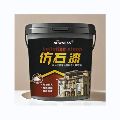 China Outdoors Wall Liquid Paint with Natural Texture Stone Effect EINECS No. 201-177-9 for sale