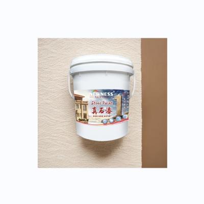 China Acrylic Environment-friendly Stone Paint Exterior Color Based on Chart for sale