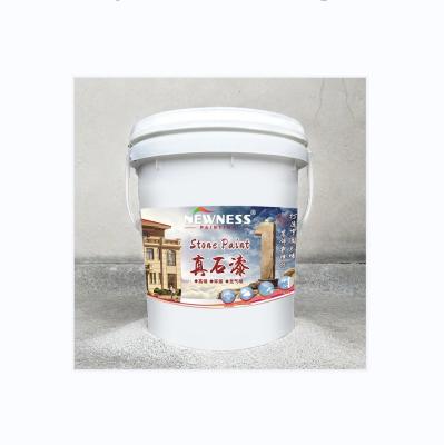 Cina 5000 volte resistenza allo scrub texture di pietra vernice esteriore granito fiocchi rivestimento facile in vendita