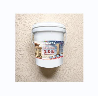 China Acrylic Main Raw Material and OEM/ODM Service Rock Effect Quartz Paint for Exterior for sale