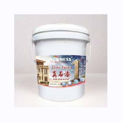 China Natural Stone Paint Eco-friendly Multi Color Sand Paint Dry for 2 Hours for sale