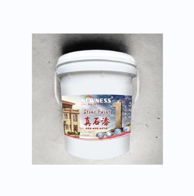 China Método de aplicación con aerosol Pintura de piedra excelente resistencia a las condiciones climáticas para la textura de la pared del hogar en venta