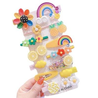 China Cute BB Baby Hair Clip Little Girl Princess Headwear Girl Hairpin Cartoon Children's Hair Accessories for sale