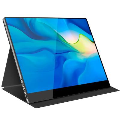 China Newest Speaker Style Portable Monitor 15.6 Inch 1920x1080p FHD IPS With Type-C For PC Mobile Laptop XBOX/PS4 for sale