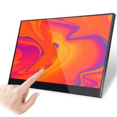 China Newest Style Touch Screen 15.6 Inch 1920x1080p FHD IPS Touch Screen Portable Monitor with Type-C for PC Mobile Laptop XBOX/PS4 for sale