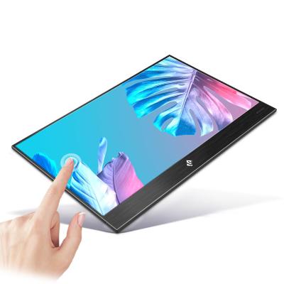 China Touch Screen 15.6 Inch IPS Ultra Thin FHD Touchscreen Portable Monitor For Phone PC Laptop Mobile Device With Type-C Interface for sale