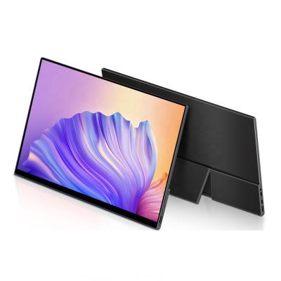 China Newest 15.6 inch Ultra-thin 3840x2160 4K FHD Portable Monitor with Type-C Fold Stand for 15.6inch Mobile Screen (PC Laptop Gaming Desktop 16:9) for sale