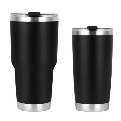 China WeVi 16oz Sustainable Double Wall Stainless Steel Matte Black Tumbler for sale