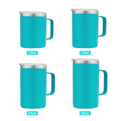 China Viable Wevi 12oz 14oz Vacuum Insulated Stainless Steel Travel Sublimation Beer Thermal Customized Coffee Mugs With Logo for sale