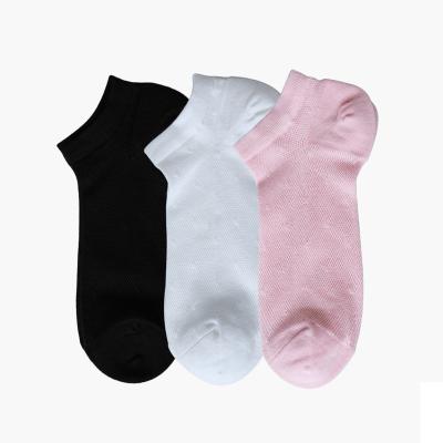 China Eazmol Silk Socks Breathable Breathable Mesh Cotton Simple Shallow Mouth Deodorant Thin Women's Foot Socks for sale