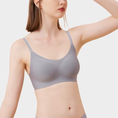 China Eazmol One-Piece Push Up Bra Wireless Support Bra Sports Seamless Sleep Bra Shock Absorber for sale