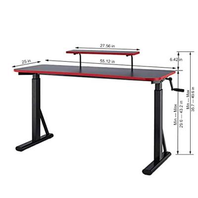 China Adjustable (Height) Customized Recording Studio Practicing Writing Height Adjustable Stand-up Desk for sale