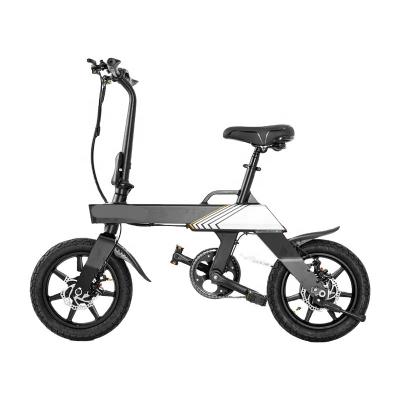 China ZEUSFIT Electric Bike 14 Inch 350W 36V 10AH Unisex Foldable Double Disc For Adult for sale