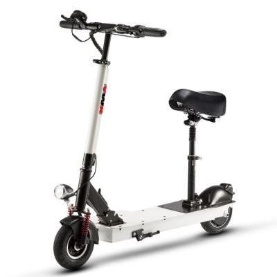 China ZEUSFIT Folding 10inch 600w 48V 18AH Unisex Fast Adult Electric Scooter Warehouse Free Shipping for sale