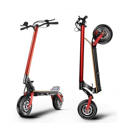 China ZEUSFIT Unisex Folding 1200W 10 Inch 36V 13AH Brushless EEC Approved Electric Scooter for sale