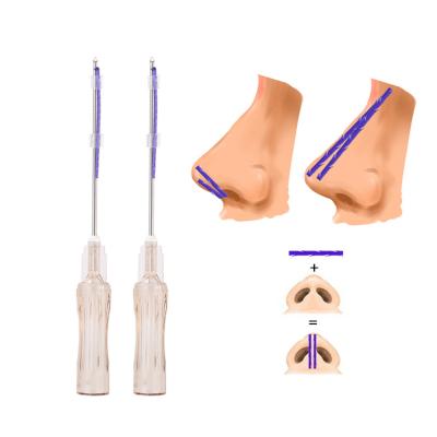 China Skin Tightening Beauty High Skin Care 19g 38mm Surgery Nose Lift Barbed Wire Pdo for sale