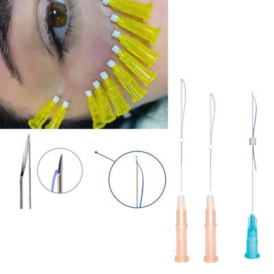 China Pdo Korea safe and reliable pdo 26G 60mm mono facial eye wrinkle remove wire for sale