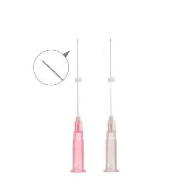 China Safe And Reliable Free Shipping Sharp Tooth 6d 19g 100mm Needle Pcl Thread To Facial Rejuvenation for sale