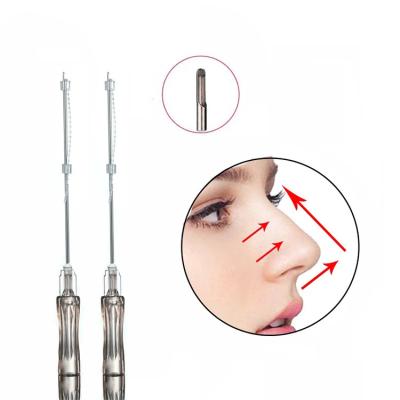 China Top Selling Safe And Reliable Face V Nose Line Lifting And Straightening Suture Tip Blunt Cannula Medical Pcl Nose Wire for sale