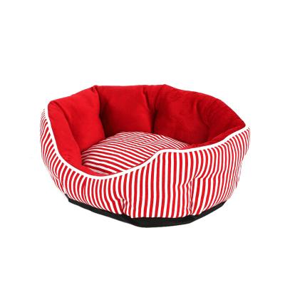 China Travel Bolster Beds Pet Beds With Anti-Slip Bottom For Puppy And Kitties for sale