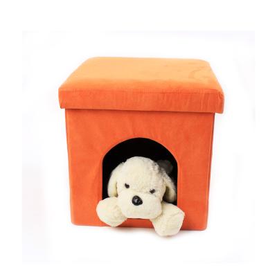 China Travel Drop Shipping Variety Collapsible Cat Cube Warm Cat Bed Models for sale