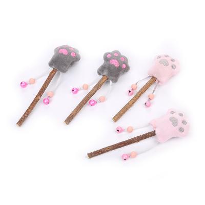 China Sustainable Lollipops Set Molar Stick Interactive Funny Catnip Cat Toys for sale